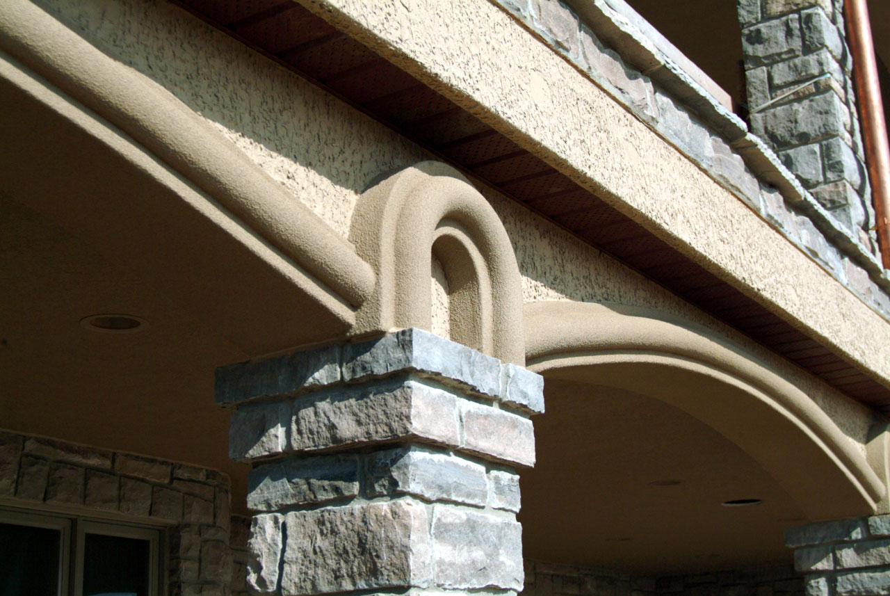 Modern Moulding Exterior Stucco and Moulding